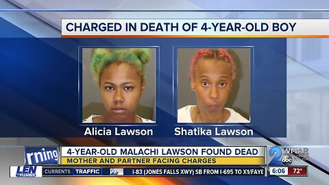 Missing 4-year-old Malachi Lawson found dead; mother and partner charged
