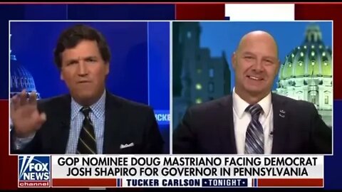 Doug Mastriano joins Tucker Carlson to slam Josh Shapiro’s criminal record and promote his AGENDA