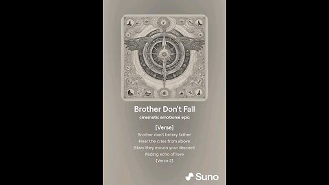 Brother Don't Fall