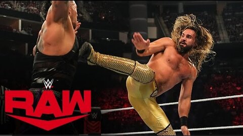Seth "Freakin" Rollins & Sami Zayn Vs Priest & "Dirty" Dom Mysterio : Raw Highlights, July 28, 2023