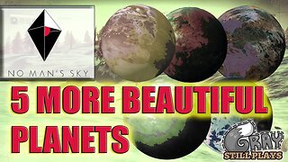 No Man's Sky | 5 More Gorgeous Planets We've Seen in No Man's Sky | Ongoing Series Tour #2 Gameplay