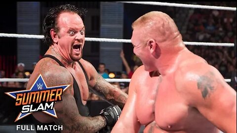 FULL MATCH - Brock Lesnar vs The Undertaker : summer stam