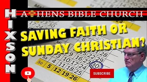Is My Faith Real Saving Faith or Sunday Morning Faith | Luke 17 Overview | Athens Bible Church