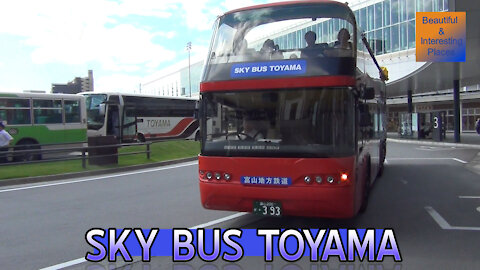 Japan sky bus tour of Toyama