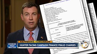 Congressman Duncan Hunter in court for motions hearing Monday