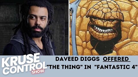 Daveed Diggs Offered "The thing!" In the Fantastic 4!