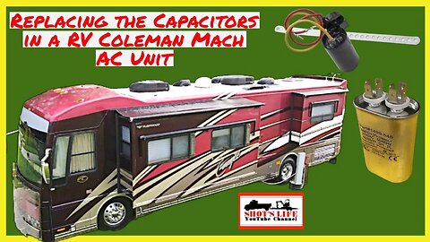 Replacing the Capacitors in a RV Coleman Mach AC Unit | 2005 American Eagle | EPS 11 | Shots Life