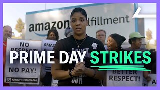 Amazon Workers At SIX Facilities Stage Mass Walkout