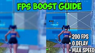 Fortnite FPS Boost Optimization Guide! (Chapter 4 Season 1) - Low End Laptops