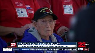 Veterans take off for the latest Honor Flight