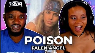 REAL TALK 🎵 Poison - Fallen Angel REACTION