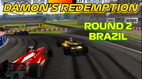 Damon's Redemption | Round 2: Brazilian Grand Prix Race | F1 World Grand Prix (Dreamcast)