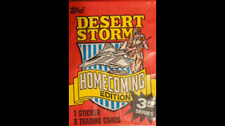 Desert Storm Series 3 Trading Cards (1991, Topps) -- What's Inside