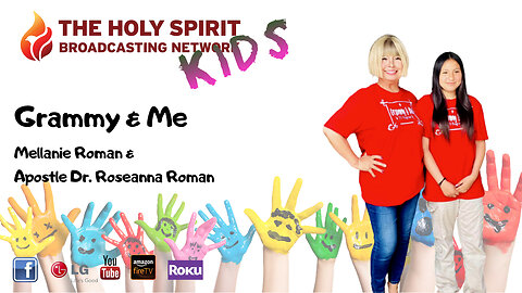 Kidz Love To Pray with Guest (Grammy & Me — Apostle Dr. Roseanna Roman & Mellanie Roman)