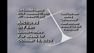 Week of October 18, 2020 - Anchored in Faith Episode Premiere 1216