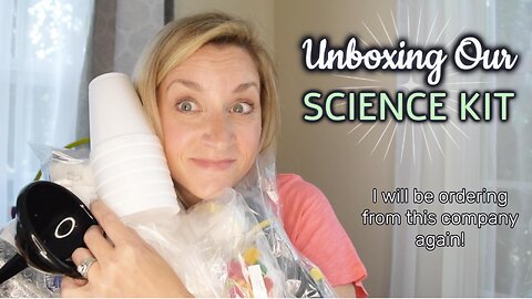Unboxing Our Homeschool Science Lab Kit! | I will be buying from this company again! #homeschool