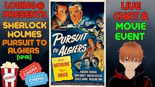 🕵️‍♂️🚢 Sherlock Holmes in Pursuit to Algiers (1945) 🎥🔍 | Movie Sign!!!