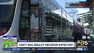 Court to decide on light rail initiative