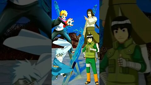 Boruto, Mitsuki VS Neji, Rock Lee - WHO IS STRONGEST??.#shorts