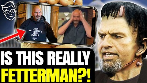 John Fetterman Goes As His Own BODY DOUBLE For Halloween | Two Fetterman's Confirmed?! 👀