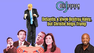 DeSantis & Vivek Destroy Haley, but Christie helps Trump