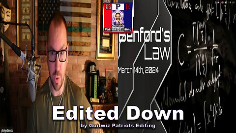 Phil Godlewski-Benford's Law - March 14th, 2024-Edited Down!