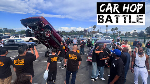 Car Hop Battle at Impalas Lowrider Super Show in Orange County