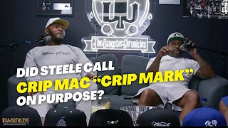 MC EIHT ask STEELE about the Crip Mac controversy. Was STEELE trying to be slick?