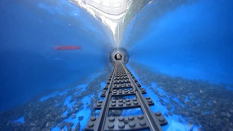 Underwater Lego Train