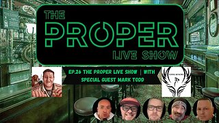 Ep.26: The Proper Live Show | With Special Guest Mark Todd