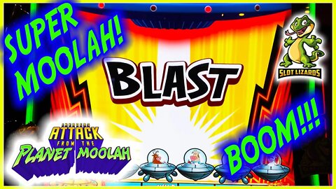 SUPER MOOLAH BONUS BLAST BIG WIN COMEBACK! Invaders Attack from Planet Moolah Slot