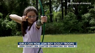 Girls can now join a new Boy Scouts of America program