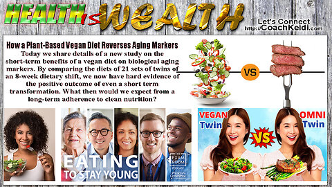How a Plant-Based Vegan Diet Reverses Aging Markers