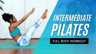 🔥 Intermediate to Advanced Full Body Pilates – No Equipment Needed! 🔥