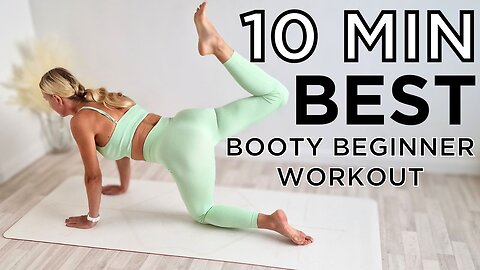 10 MIN BOOTY WORKOUT / Ultimate Booty Burn And Intense Glutes Gain