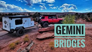 Gemini Bridges trail, 2nd annual fall overlanding trip part 2