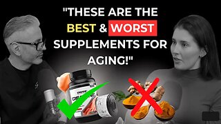Top 10 BEST & WORST Supplements to SLOW Aging & Extend Longevity