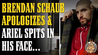WTF! Ariel Spits in Schaub’s Face after Brendan Apologizes!!