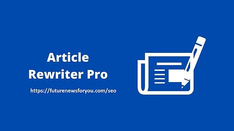 Article Rewriter Pro, Powerful Free Rewriter Online Tool by SEO Tool