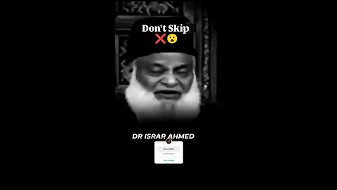 Dr Israr Ahmed