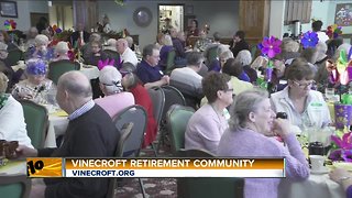 Vinecroft Retirement Community Mardi Gras Luncheon