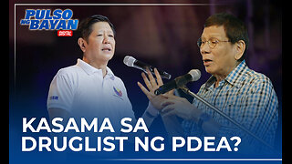 Marcos jr. kasama sa druglist ng PDEA- Duterte
