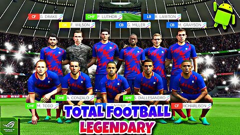 TOTAL FOOTBALL LEGENDARY 2023 - Game play Android