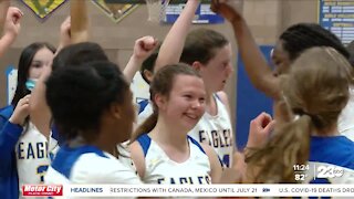 BCHS girls basketball wins first SoCal regional title with dominant performance by Dami Sule