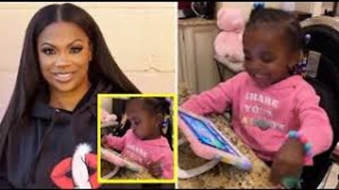 Kandi Burruss Teasing Her Daughter Blaze While Looking Her At ipaid!🤪