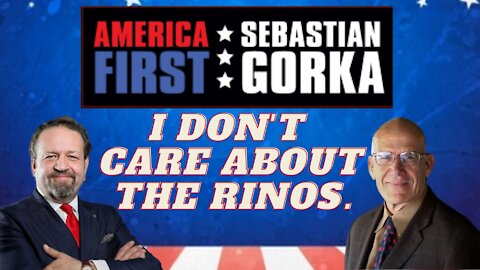 I don't care about the RINOs. Victor Davis Hanson with Sebastian Gorka on AMERICA First