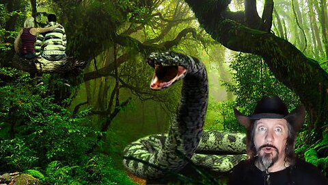 Terrifying Encounter: Face-to-Face with a Giant Anaconda