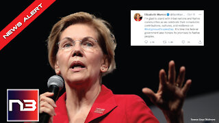 Elizabeth Warren Tweets About Indigenous People’s Day, The Internet Immediately Snaps Back