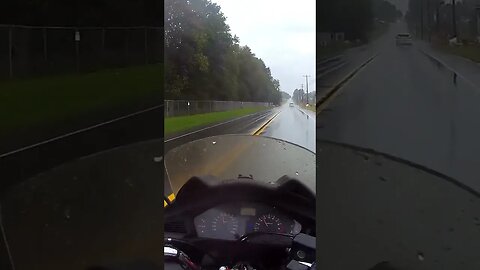 Amazing! Rain-X on motorcycle helmet cam lens? Will it work? real world test