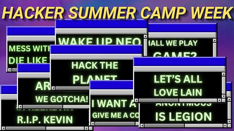 HAPPY HACKER SUMMER CAMP WEEK! (Day 4)